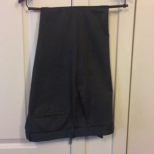 Dark Gray Suit Pants